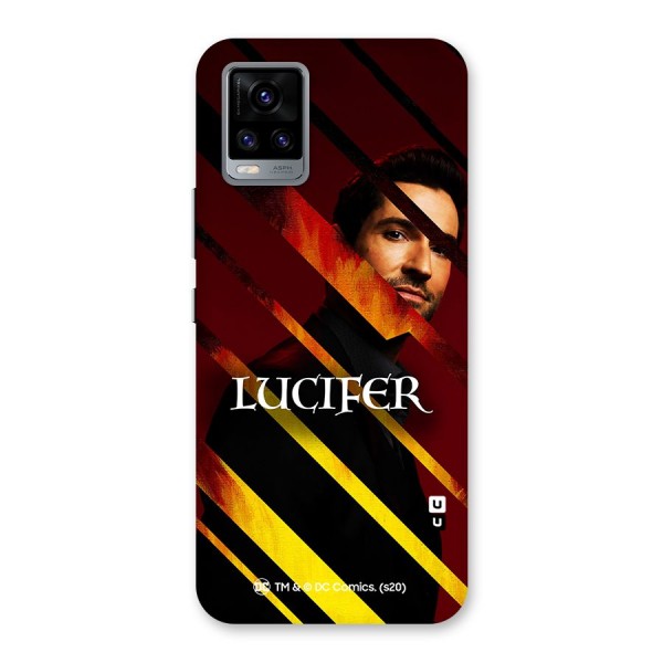 Lucifer Hell Stripes Back Case for Vivo V20