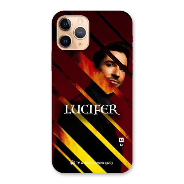 Lucifer Hell Stripes Back Case for iPhone 11 Pro