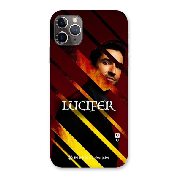 Lucifer Hell Stripes Back Case for iPhone 11 Pro Max