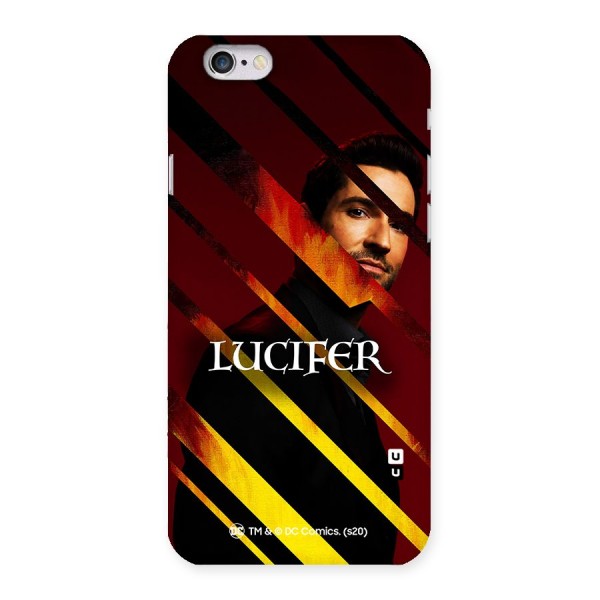 Lucifer Hell Stripes Back Case for iPhone 6 6S