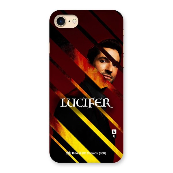 Lucifer Hell Stripes Back Case for iPhone 7