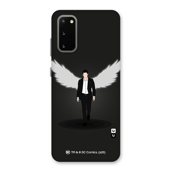 Lucifer Minimalistic Archangel Art Back Case for Galaxy S20