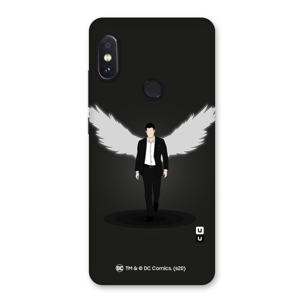 Lucifer Minimalistic Archangel Art Back Case for Redmi Note 5 Pro