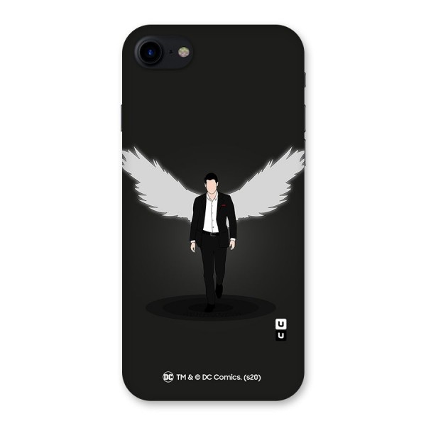 Lucifer Minimalistic Archangel Art Back Case for iPhone SE 2020