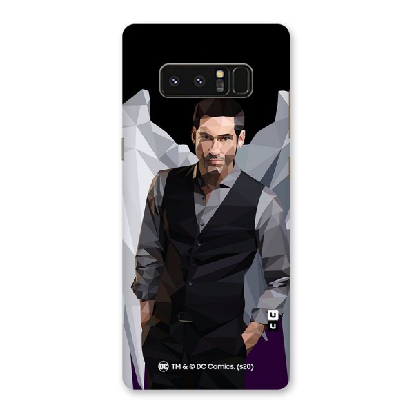 Lucifer Morningstar Art Abstract Back Case for Galaxy Note 8