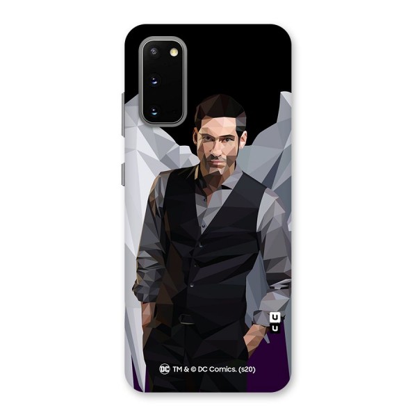 Lucifer Morningstar Art Abstract Back Case for Galaxy S20