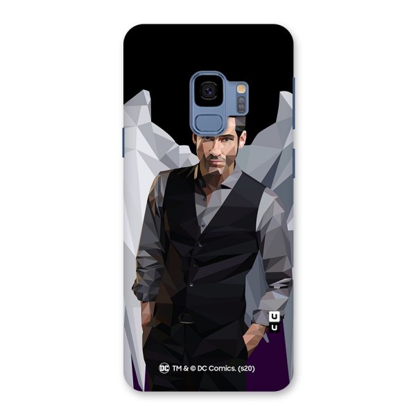 Lucifer Morningstar Art Abstract Back Case for Galaxy S9