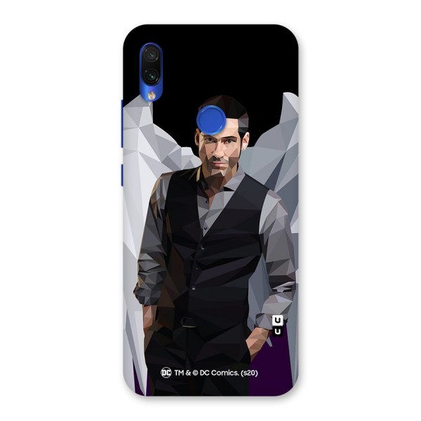 Lucifer Morningstar Art Abstract Back Case for Redmi Note 7S
