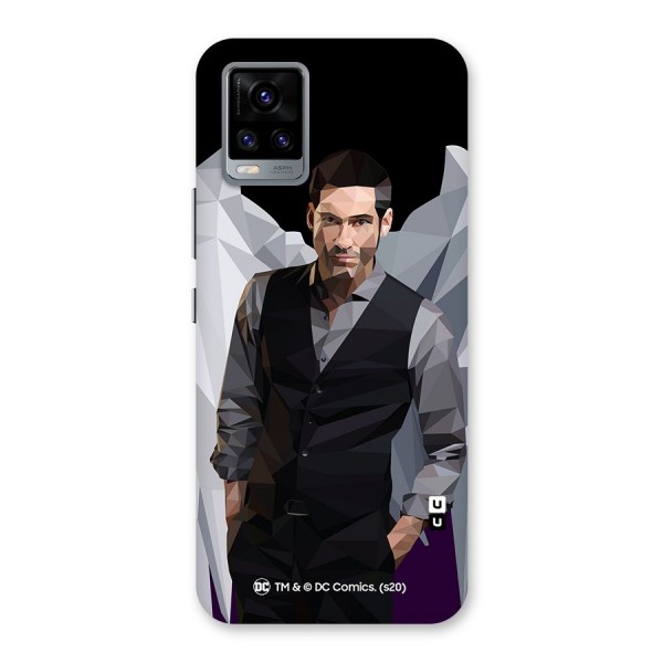 Lucifer Morningstar Art Abstract Back Case for Vivo V20