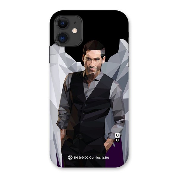 Lucifer Morningstar Art Abstract Back Case for iPhone 11