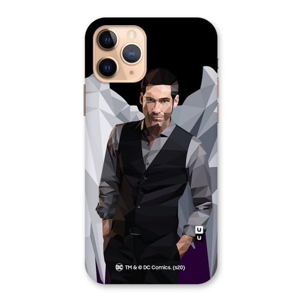 Lucifer Morningstar Art Abstract Back Case for iPhone 11 Pro