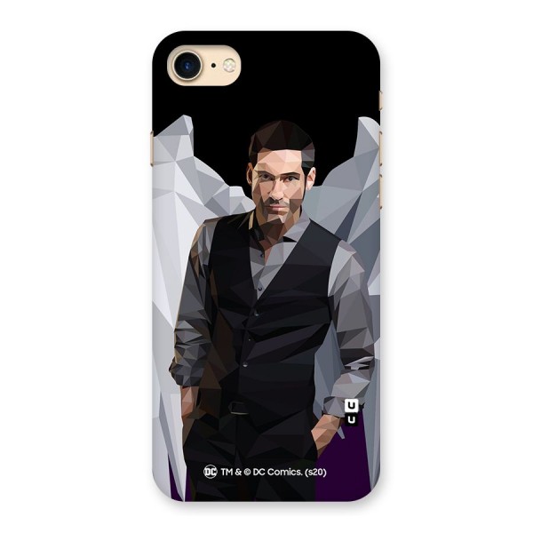 Lucifer Morningstar Art Abstract Back Case for iPhone 7