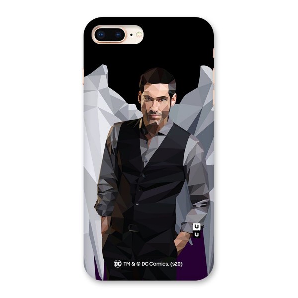 Lucifer Morningstar Art Abstract Back Case for iPhone 8 Plus