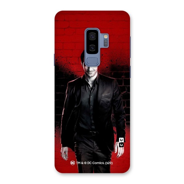Lucifer Morningstar Wings Shadow Back Case for Galaxy S9 Plus