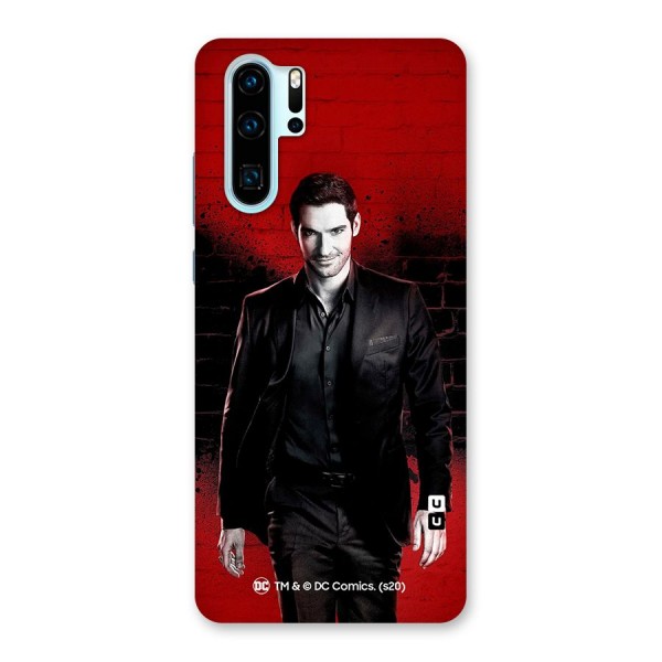 Lucifer Morningstar Wings Shadow Back Case for Huawei P30 Pro