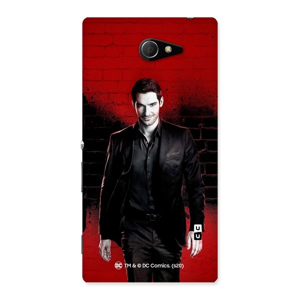 Lucifer Morningstar Wings Shadow Back Case for Sony Xperia M2