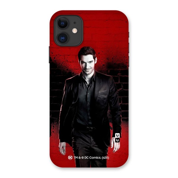 Lucifer Morningstar Wings Shadow Back Case for iPhone 11