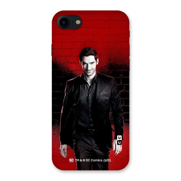 Lucifer Morningstar Wings Shadow Back Case for iPhone SE 2020
