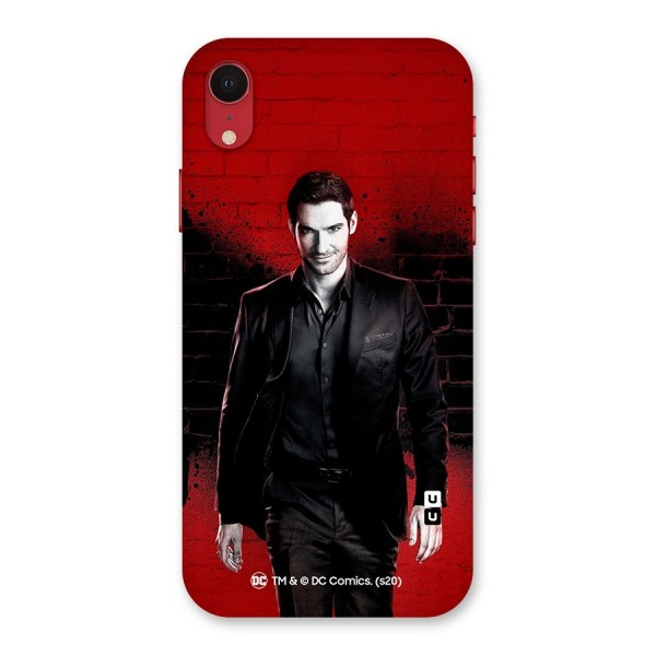 Lucifer Morningstar Wings Shadow Back Case for iPhone XR