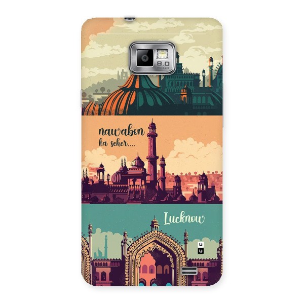 Lucknow City Back Case for Galaxy S2
