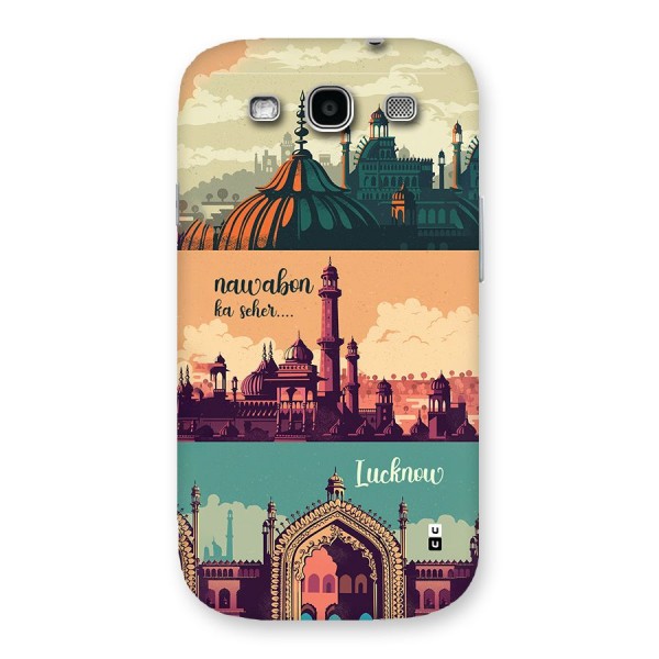 Lucknow City Back Case for Galaxy S3