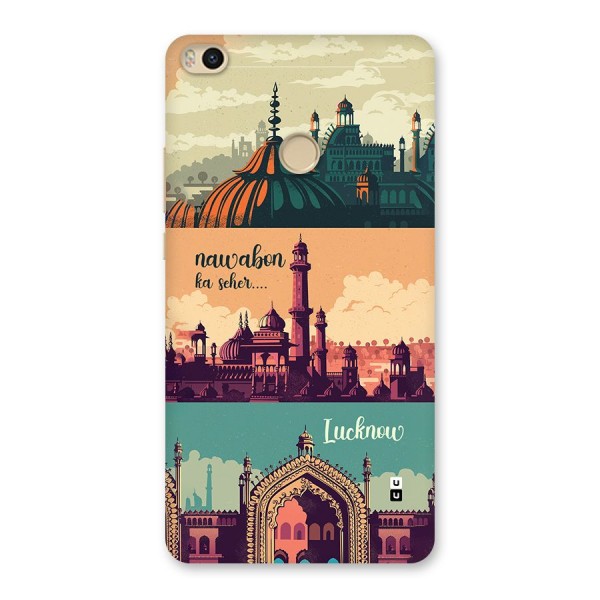 Lucknow City Back Case for Mi Max 2