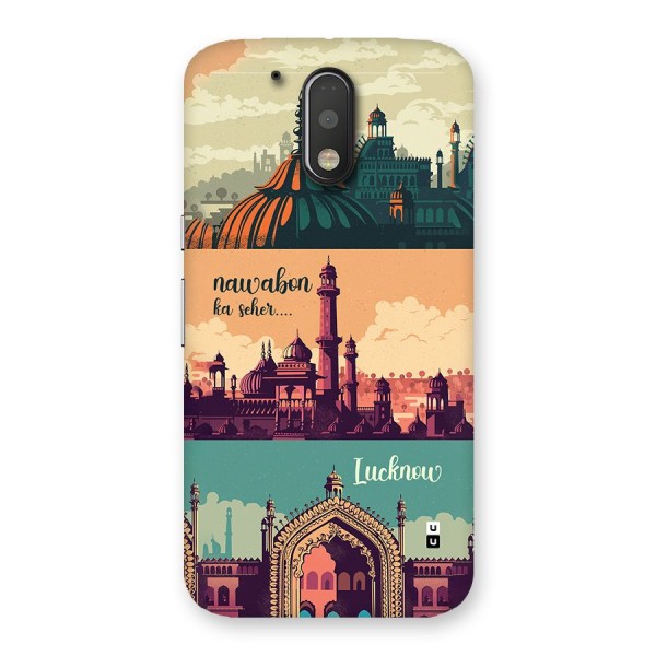 Lucknow City Back Case for Moto G4 Plus