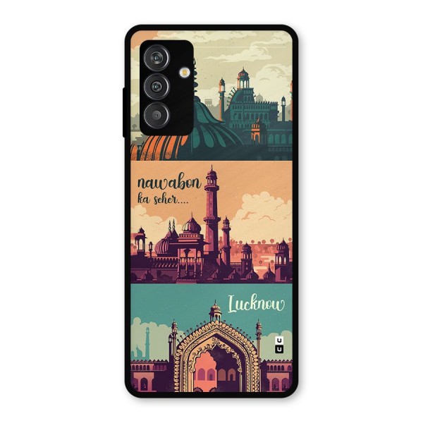 Lucknow City Metal Back Case for Galaxy M14 5G