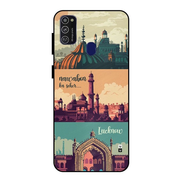 Lucknow City Metal Back Case for Galaxy M30s