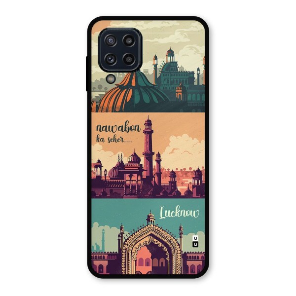 Lucknow City Metal Back Case for Galaxy M32