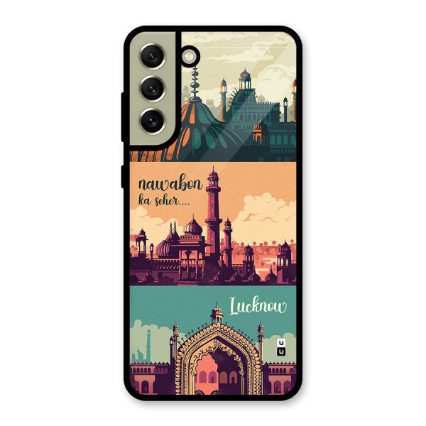 Lucknow City Metal Back Case for Galaxy S21 FE 5G (2023)