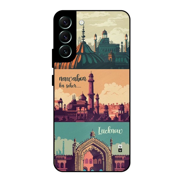 Lucknow City Metal Back Case for Galaxy S22 Plus 5G