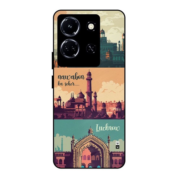 Lucknow City Metal Back Case for Infinix Note 30 5G