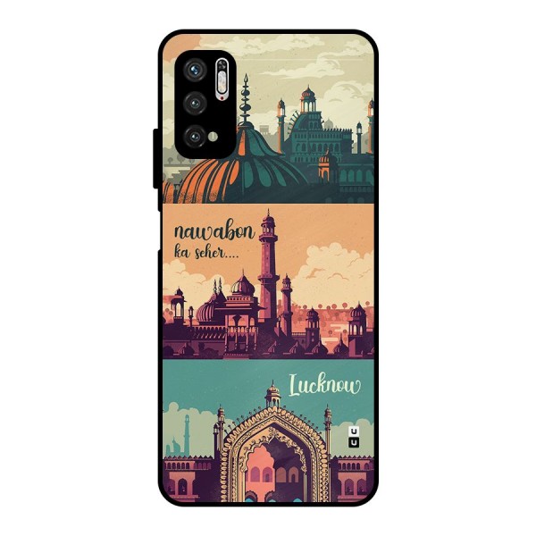 Lucknow City Metal Back Case for Poco M3 Pro 5G