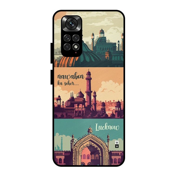Lucknow City Metal Back Case for Redmi Note 11 Pro Plus 5G