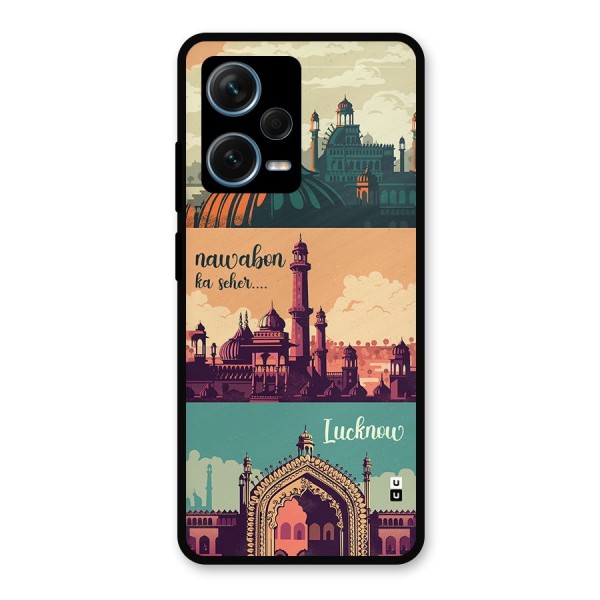 Lucknow City Metal Back Case for Redmi Note 12 Pro Plus 5G