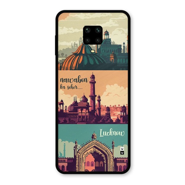 Lucknow City Metal Back Case for Redmi Note 9 Pro