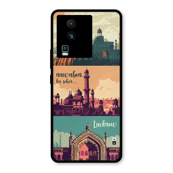 Lucknow City Metal Back Case for iQOO Neo 7