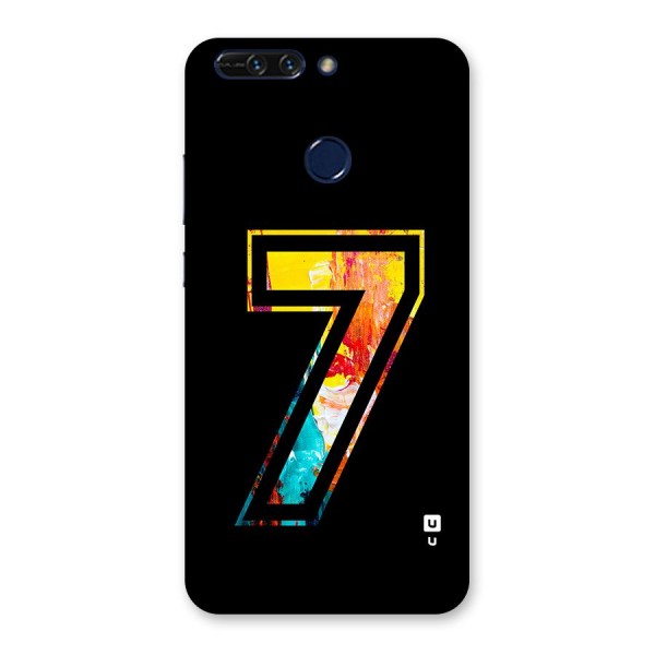 Lucky Number Back Case for Honor 8 Pro