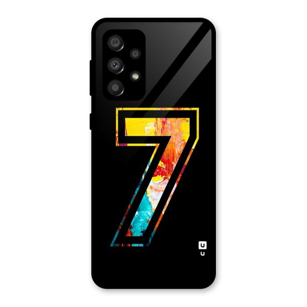 Lucky Number Glass Back Case for Galaxy A32