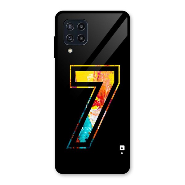 Lucky Number Glass Back Case for Galaxy M32