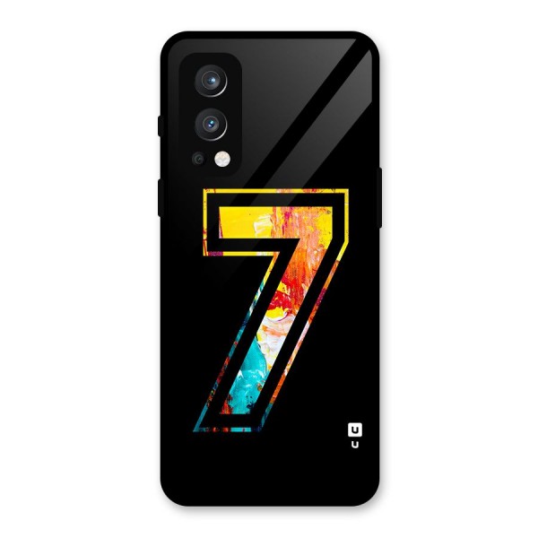 Lucky Number Glass Back Case for OnePlus Nord 2 5G