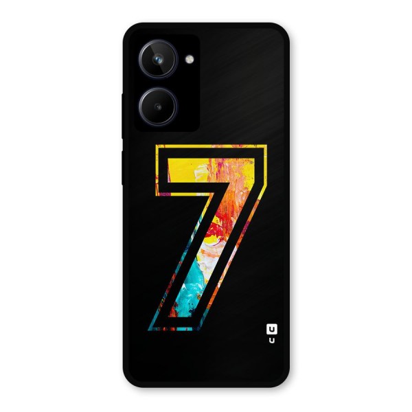 Lucky Number Metal Back Case for Realme 10