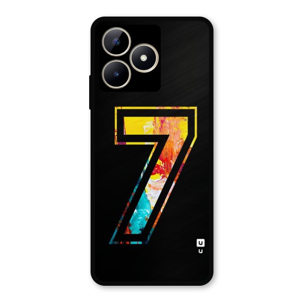Lucky Number Metal Back Case for Realme C53
