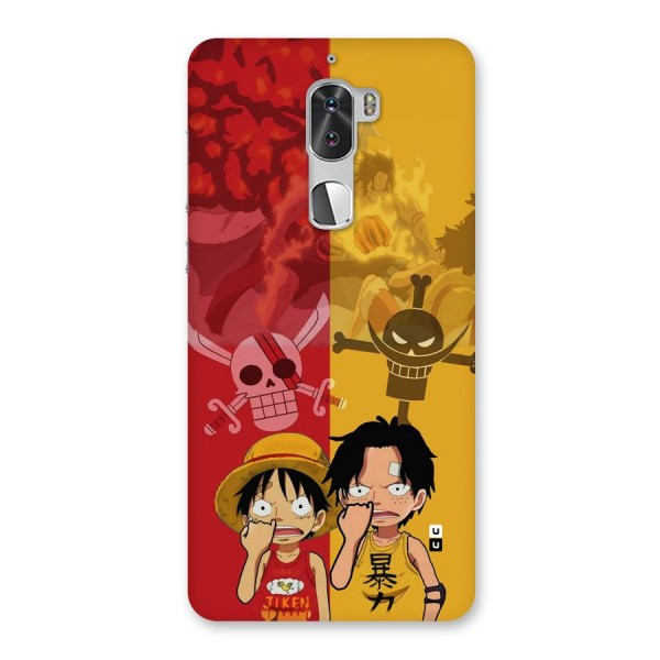 Luffy And Ace Back Case for Coolpad Cool 1