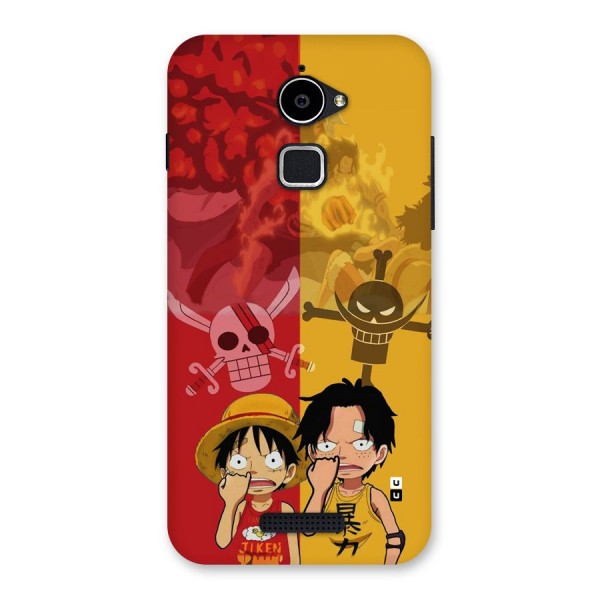 Luffy And Ace Back Case for Coolpad Note 3 Lite