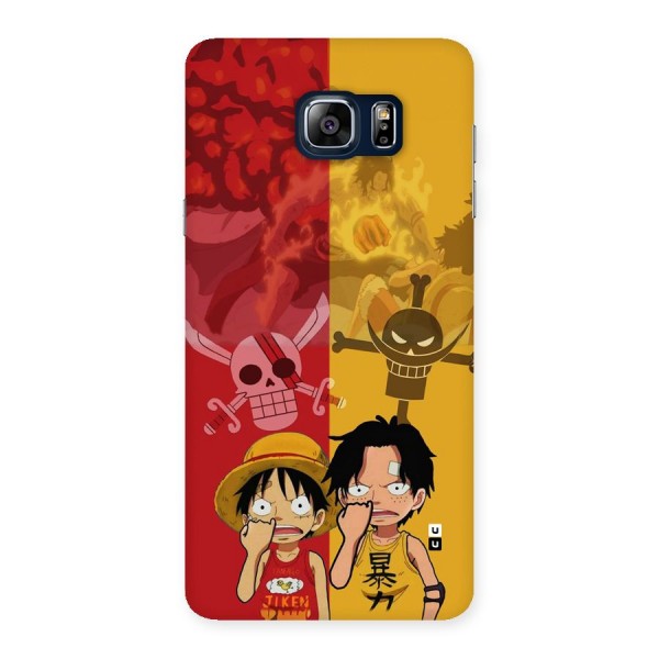 Luffy And Ace Back Case for Galaxy Note 5