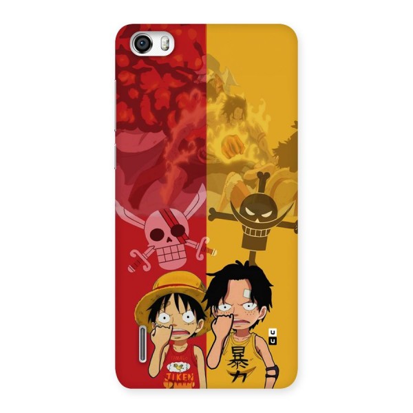 Luffy And Ace Back Case for Honor 6