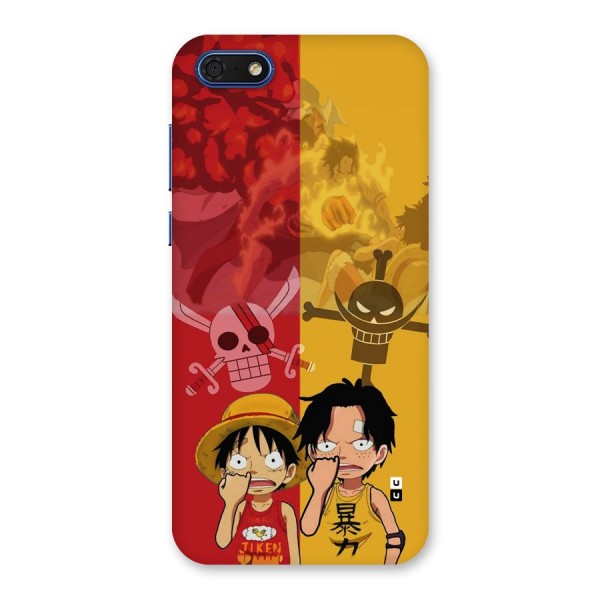 Luffy And Ace Back Case for Honor 7s