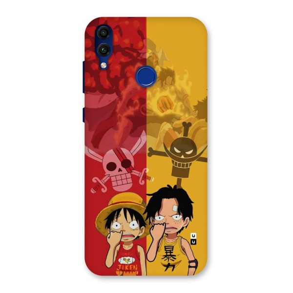 Luffy And Ace Back Case for Honor 8C